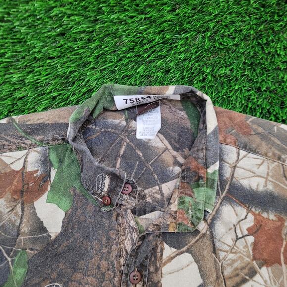Vintage Ranger RealTree Camo Button Shirt XL 24x32 Hardwoods - Picture 8 of 14